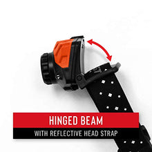 Load image into Gallery viewer, COAST FL85 615 Lumen Dual Color Pure Beam Focusing LED Headlamp with Twist Focus Hinged Beam Adjustment Hard Hat Compatibility and Reflective Strap,
