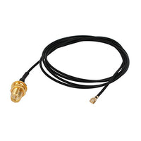 Aexit RF1.37 Soldering Distribution electrical Wire IPEX to SMA Antenna WiFi Pigtail Cable 80cm Long for Router