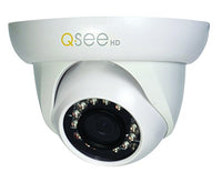 Q-See QCA7202D 720p High Definition Analog, Plastic Housing, Dome Security Camera (White)