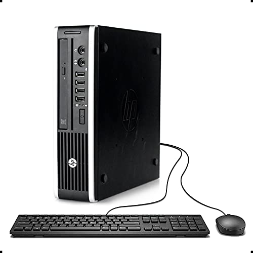 HP Elite 8200 Ultra Small Form Business Desktop PC, Intel Quad Core i5-2400S up to 3.3GHz, 16G DDR3, 500G, WiFi, BT 4.0, Windows 10 64 Bit-Multi-Language Supports English/Spanish/French(Renewed)