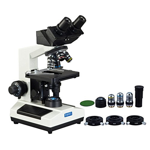 OMAX 40X-2500X Built-in 3.0MP Digital Camera Phase Contrast Binocular Compound LED Microscope