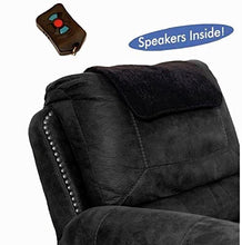 Load image into Gallery viewer, Audio Fox Couch &amp; Armchair Undercover Wireless TV Speakers  Assistive, Portable TV Speakers for Hard of Hearing with RF Wireless, Flexible Connections, Voice-Enhanced Sound  Speakers, Black
