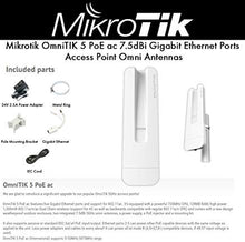 Load image into Gallery viewer, Mikrotik OmniTIK 5 PoE ac 7.5dBi Gb Ethernet Ports Access Point Omni Antennas
