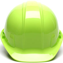 Load image into Gallery viewer, Pyramex Products Hp14131 Sl Series 4 Pt. Ratchet Suspension Hard Hat, Hi Vis Lime
