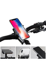 Load image into Gallery viewer, GUB PRO1 Universal Alloy Bike Cell Phone Holder Aluminum Bicycle Handlebar Phone Support for 3.5-6.2inch Bike Bracket Mount (Black)

