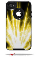 Lightning Yellow - Decal Style Vinyl Skin fits Otterbox Commuter iPhone4/4s Case (CASE SOLD SEPARATELY)