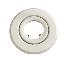 Load image into Gallery viewer, 4-Inch Line Voltage Trim Recessed Light fit Halo/Juno , Adjustable Gimbal Ring (White)
