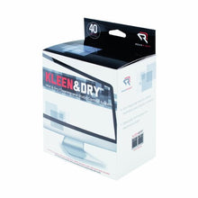 Load image into Gallery viewer, Read Right Kleen and Dry Screen Cleaning Wipes, 40 Twin Wipe Packs per Box (RR1305)
