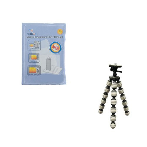 Accessory Kit Compatible with Synergy Digital, Works with Panasonic SDR-S26 Camcorder Includes: ZELCKSG Care & Cleaning, GP-22 Tripod