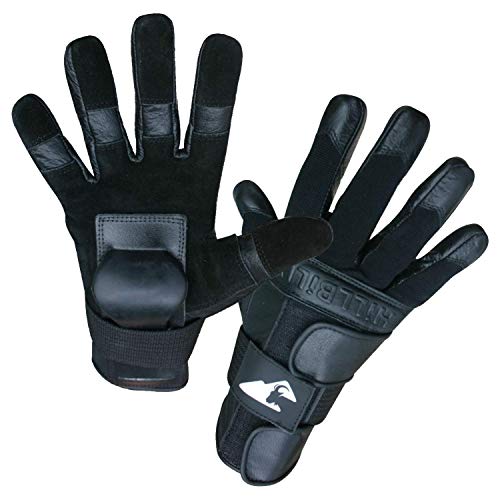 Hillbilly Wrist Guard Gloves - Full Finger (Black, X-Large)