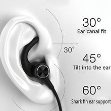Load image into Gallery viewer, Zcx Hanging Neck Type Subwoofer Bluetooth Headset 4.2 Metal Cavity Painless Wear Madness Can Not Afford Long Standby (Color : Black)
