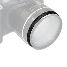 Load image into Gallery viewer, Kiwifotos LA-58SX30 adaptateur de filtre pour Canon PowerShot SX1 IS, SX10 IS, SX20 IS, SX30 IS, SX40 HS - 58mm
