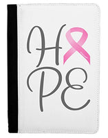 TooLoud Hope - Breast Cancer Awareness Ribbon Ipad Mini Fold Stand Case - Black