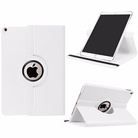 Universal 7 inch 360 Degree Rotation Leather Tablet Case (WHITE)