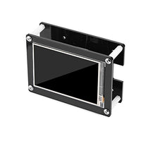 Asixx Raspberry Pi LCD Display, 1080P IPS 60fps 3.5 inch HDMI LCD Screen Display for Raspberry Pi + Black Acrylic Case Support Computer WIN7/WIN10