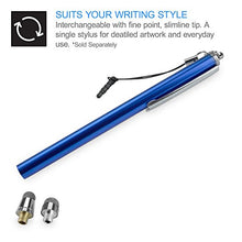 Load image into Gallery viewer, BoxWave EverTouch Capacitive Stylus with Replaceable Tip - Lunar Blue, Stylus Pen for Smartphones and Tablets
