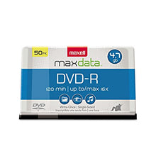 Load image into Gallery viewer, Maxell DVD Recordable Media - DVD-R - 16x - 4.70 GB - 50 Pack Spindle - 120mm
