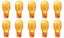 Load image into Gallery viewer, CEC Industries #906A (Amber) Bulbs, 13.5 V, 9.315 W, W2.1x9.5d Base, T-5 shape (Box of 10)
