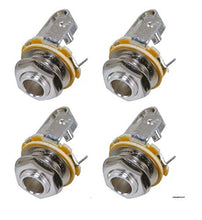 Load image into Gallery viewer, (4 Pack) Neutrik Rean NYS229 1/4&quot; 6.35 mm Female Panel Chassis Mount Mono Jack
