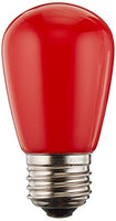 Halco Lighting Technologies Proled S14RED1C/LED 80517 Led S14 1.4W Red Dimmable E26 Proled