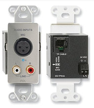 Load image into Gallery viewer, Radio Design Labs DS-TPS3A ACTIVE AUDIO BALUN SENDER 3 PR L/R AUDIO + MICROPHONE STAINLESS
