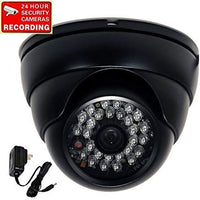 VideoSecu Outdoor Security Camera Day Night Vision Built-in CCD CCTV 28 IR LEDs Wide Angle View Lens Weatherproof Vandal Proof (Power Supply Included) 1NS