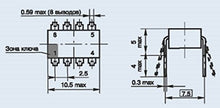 Load image into Gallery viewer, IC / Microchip USSR KR140UD8A analogue A740C 8 pcs
