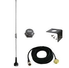 Load image into Gallery viewer, Amateur Dual-Band Marine NMO 18.5 inch Antenna VHF 140-170 &amp; UHF 430-470 MHz for Mobile Radios 2 Meter 70 Centimeters w/PL-259 UHF Mount 1181 1250
