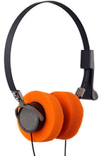 Load image into Gallery viewer, Star Lord Headphones Handmade Hi-Fi Stereo Headset Orange Ear Pad Steel Mesh Cosplay with 3.5mm Jack
