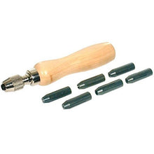 Load image into Gallery viewer, 7 Tube Holders w/Handle Stone Setting Tools
