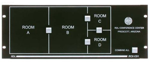 RDL RCX-CD1L Room Controller With Lock Out Controls, Visual Button Layout for Easy Operation