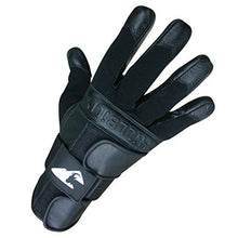 Load image into Gallery viewer, Hillbilly Wrist Guard Gloves - Full Finger (Black, Small)
