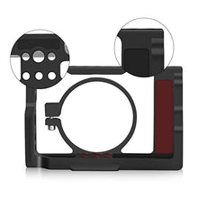 Load image into Gallery viewer, RX100M3/RX100M4/RX100M5 Camera Cage,DSC-RX100 III(M3) IV(M4) V(M5) Cage for Sony DSC-RX100 III(M3) IV(M4) V(M5) Camera Case Camera Rig Cold Shoe
