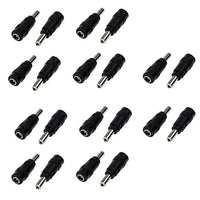 Dahszhi DC Power Adapter 5.5mm x 2.5mm Male Plug to 5.5mm x 2.1mm Female Jack for Universal Laptop Interface Power Cable Connector - 20pcs