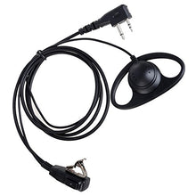 Load image into Gallery viewer, KENMAX D Shape Police FBI Earpiece Headset with PTT Mic for Midland LXT305 LXT310 GXT565 LXT435 G225 G227
