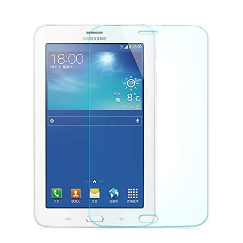 Galaxy Tab E 7.0 Lite Screen Protector, KIQ [3 Pack] Tempered Glass Anti-Scratch 9H Toughness Scratch-Resist Easy-to-Install Self-Adhere GLASS For Samsung Galaxy Tab 3/E 7.0 Lite T110 T111 T113 T116