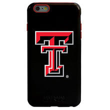 Load image into Gallery viewer, Guard Dog Collegiate Hybrid Case for iPhone 6 Plus / 6s Plus  Texas Tech Red Raiders  Black
