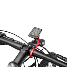 Load image into Gallery viewer, Dymoece Out Front Combo Mount,Biycle Handlebar Mount for Wahoo Elemnt,Elemnt Bolt,Elemnt Mini,Sport Action Camera and Bike Lights,Compatible Handlebar Sizes 31.8mm 25.4mm (Red)
