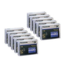 Load image into Gallery viewer, Panasonic AYDVM63PQ Professional Quality MiniDV Tape
