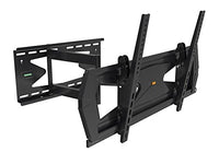 Black Full-Motion Tilt/Swivel Wall Mount Bracket with Anti-Theft Feature for Sanyo FW55D25F 55