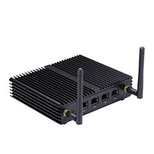 Load image into Gallery viewer, J1900 Router 4 LAN Qotom-Q190G4N-S07 2G ram 16G SSD WiFi Intel Celeron Processor J1900 4X Gigabit Intel LAN Ports

