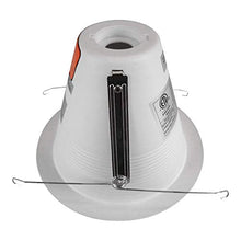 Load image into Gallery viewer, Nicor Lighting 6 Inch White Wet Location Rated Cone Baffle Trim, Fits 6 Inch Housings (17550 Awl)
