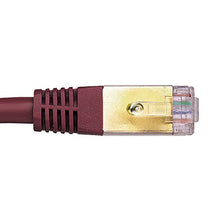 Load image into Gallery viewer, Sanwa Supply KB-T7-50WRN CAT7LAN Cable (50m), 10Gbps/600MHz RJ45, Wine Red
