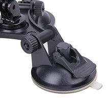 Load image into Gallery viewer, ABS Car Suction Cup Sucker Extend Holder Mount for Universal 1/4 Screw Securely attaches Camera for Xiaomi yi Gopro Hero 5 4
