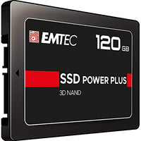 EMTEC 120GB X150 Power Plus 3D NAND 2.5 SATA III Internal Solid State Drive (SSD) ECSSD120GX150
