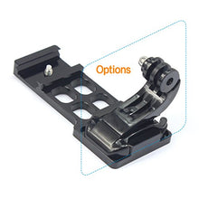Load image into Gallery viewer, XT-XINTE Aluminum CNC 20mm Side Rail Mount Compatible for GoPro Hero 1 2 3 3+ 4 5Session/Xiaomi Yi/SJ/GitUp Sport Camera Accessories
