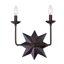 Load image into Gallery viewer, Astro 2 Light Bronze Sconce
