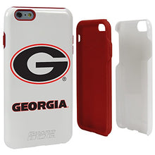 Load image into Gallery viewer, Guard Dog Collegiate Hybrid Case for iPhone 6 Plus / 6s Plus  Georgia Bulldogs  White
