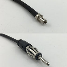 Load image into Gallery viewer, 12 inch RG188 TS-9 MALE to AM/FM MALE Pigtail Jumper RF coaxial cable 50ohm Quick USA Shipping
