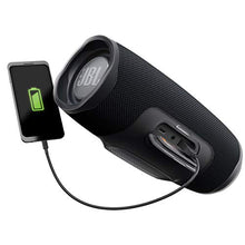 Load image into Gallery viewer, JBL Charge 4 Portable Waterproof Wireless Bluetooth Speaker - Black (Renewed)
